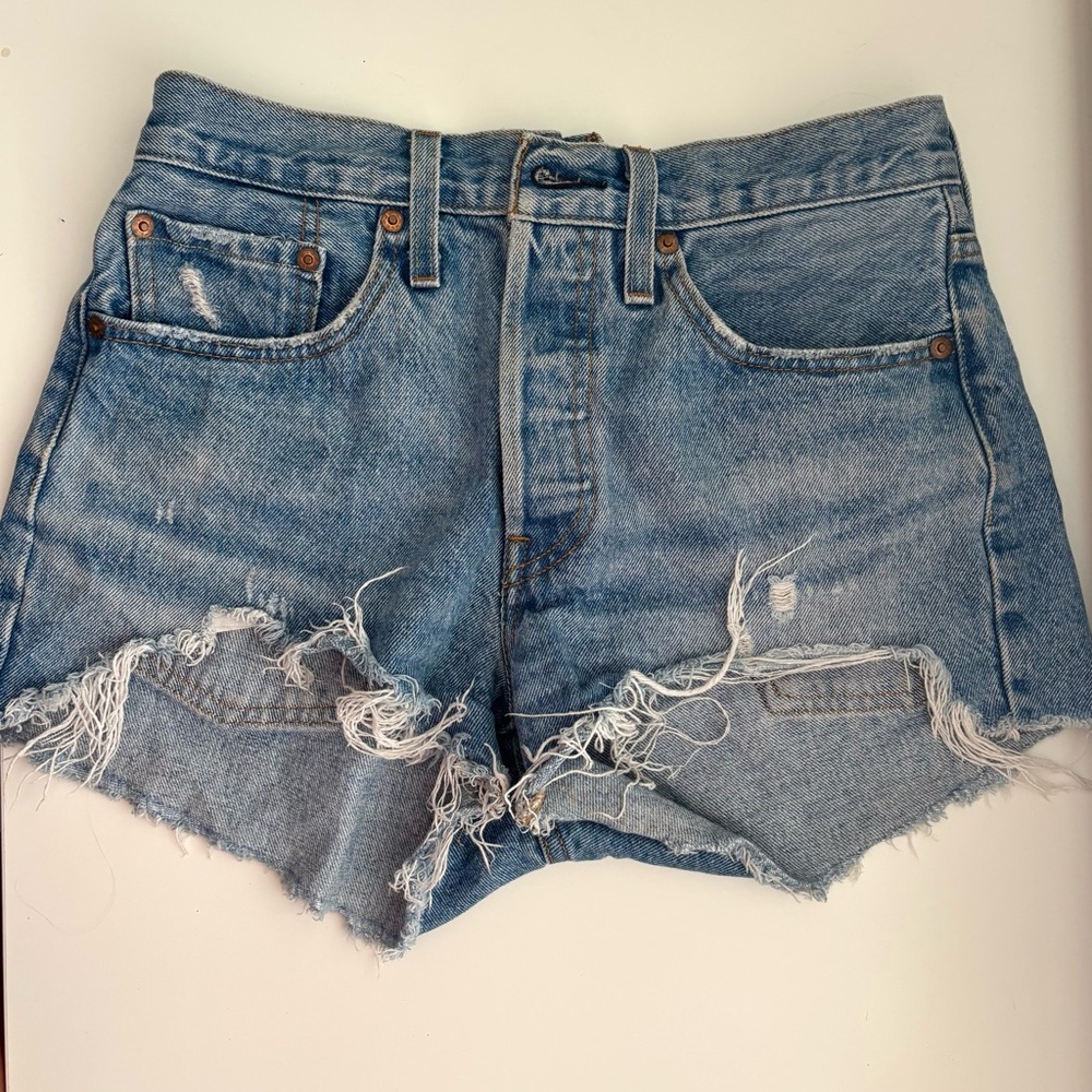 Levi’s Denim 502 Cutoff Shorts